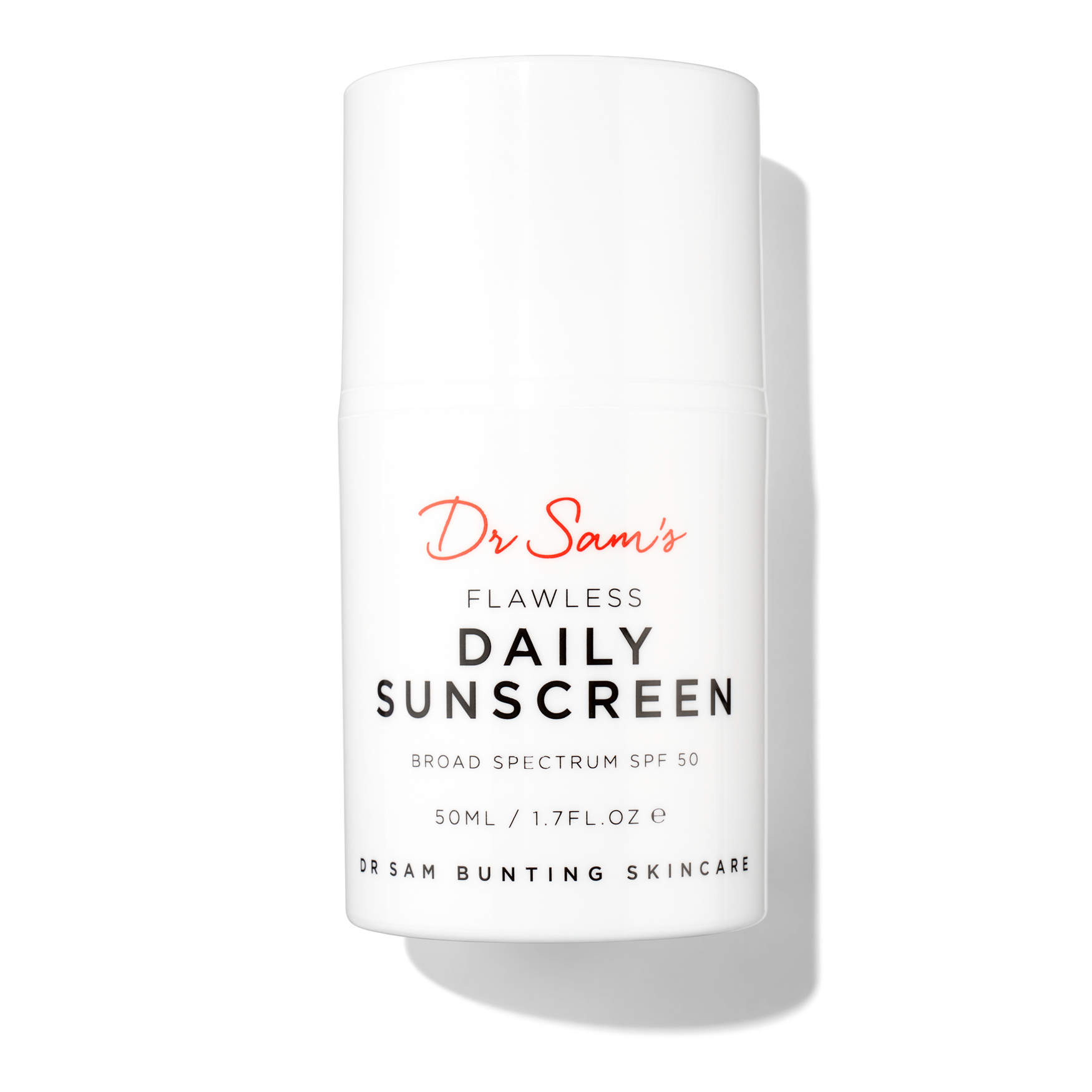 DR SAM'S Flawless Daily Sunscreen SPF50 Face SPF