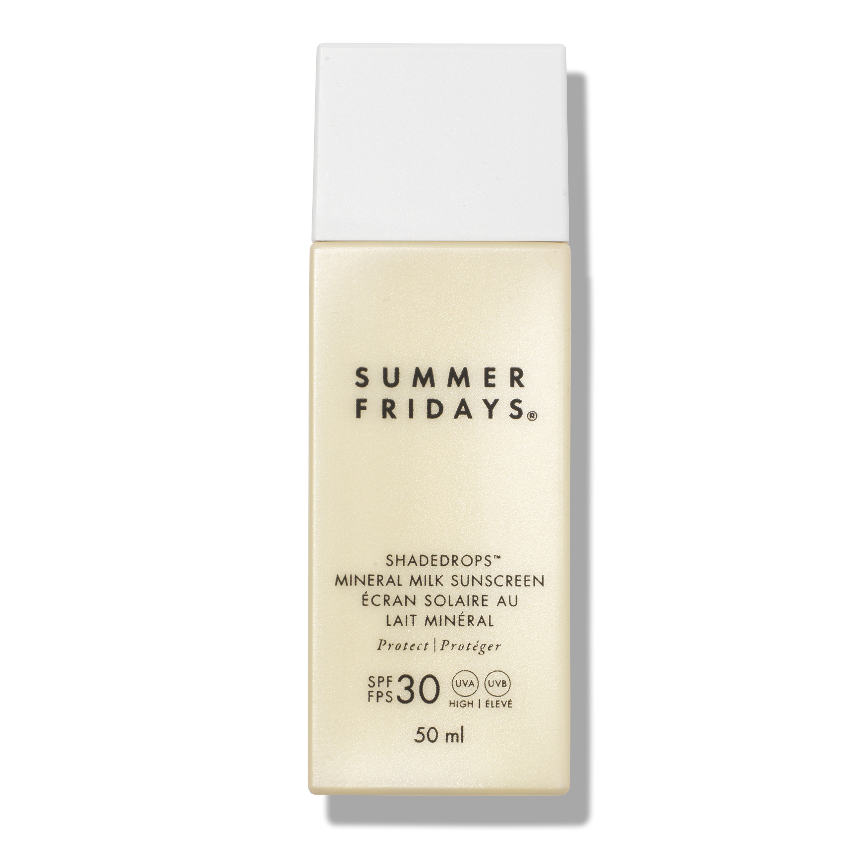 Summer Fridays ShadeDrops Broad Spectrum SPF 30 Mineral Milk Sunscreen Face SPF